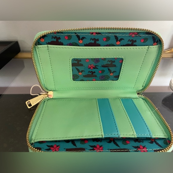 Loungefly Disney Jungle Book Bare Necessities Zip Around Wallet - Picture 3 of 4